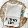 Literary Lady Bookish Tea Towel