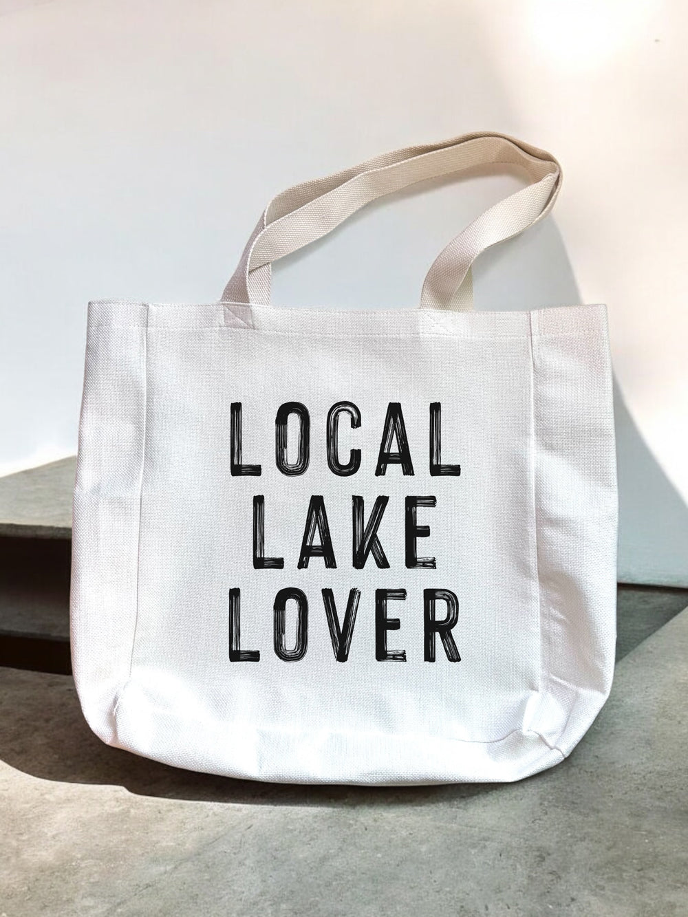 Local Lake Lover Tote Bag