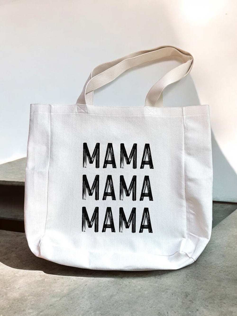 Mama on Repeat Summer Tote Bag