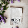 Merry Everything Waffle Knit Towel