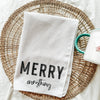 Merry Everything Waffle Knit Towel