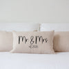 Mr. & Mrs. Est. 2026 Pillow