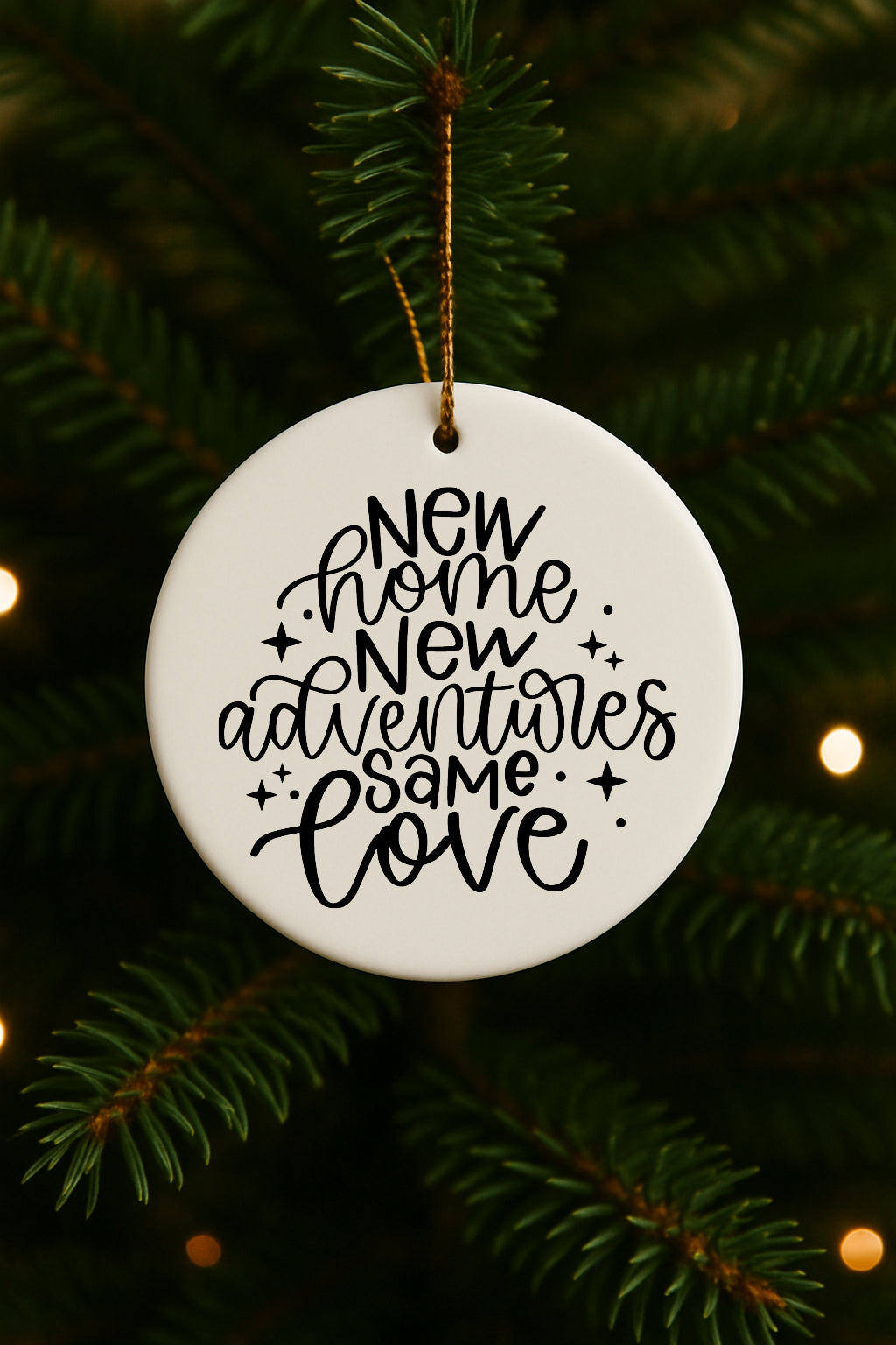 New Home Christmas Ornament