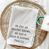 Nice Normal Family Kitchen Towel