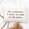 I'm Outdoorsy Pillow