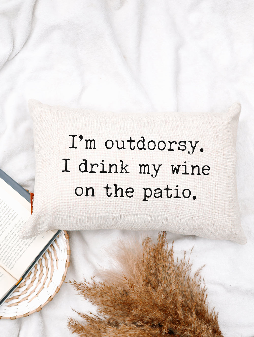 I'm Outdoorsy Pillow