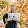 No Place Like Home State Pillow