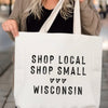 Shop Local Custom Tote Bag