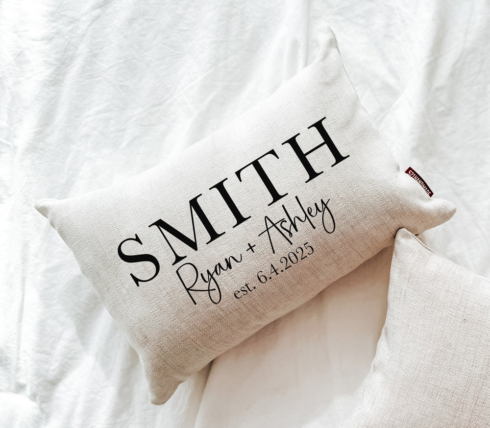 Last Name Est. Pillow