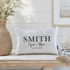 Last Name Est. 2026 Pillow