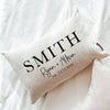 Last Name Est. 2026 Pillow