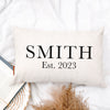 Classic Last Name Pillow