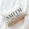 Classic Last Name Pillow