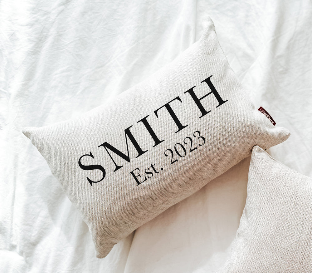 Classic Last Name Pillow