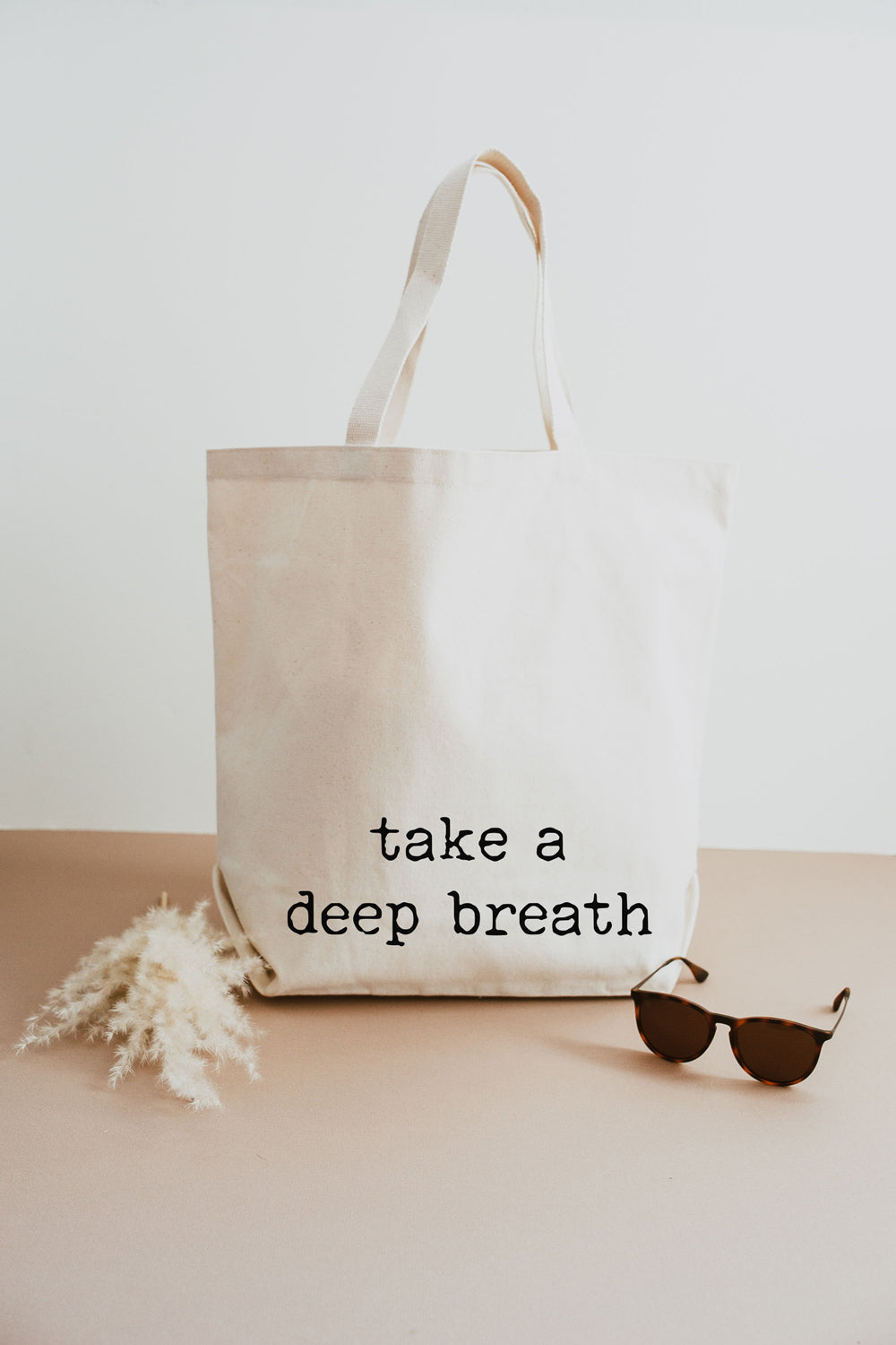 Take A Deep Breath Tote Bag