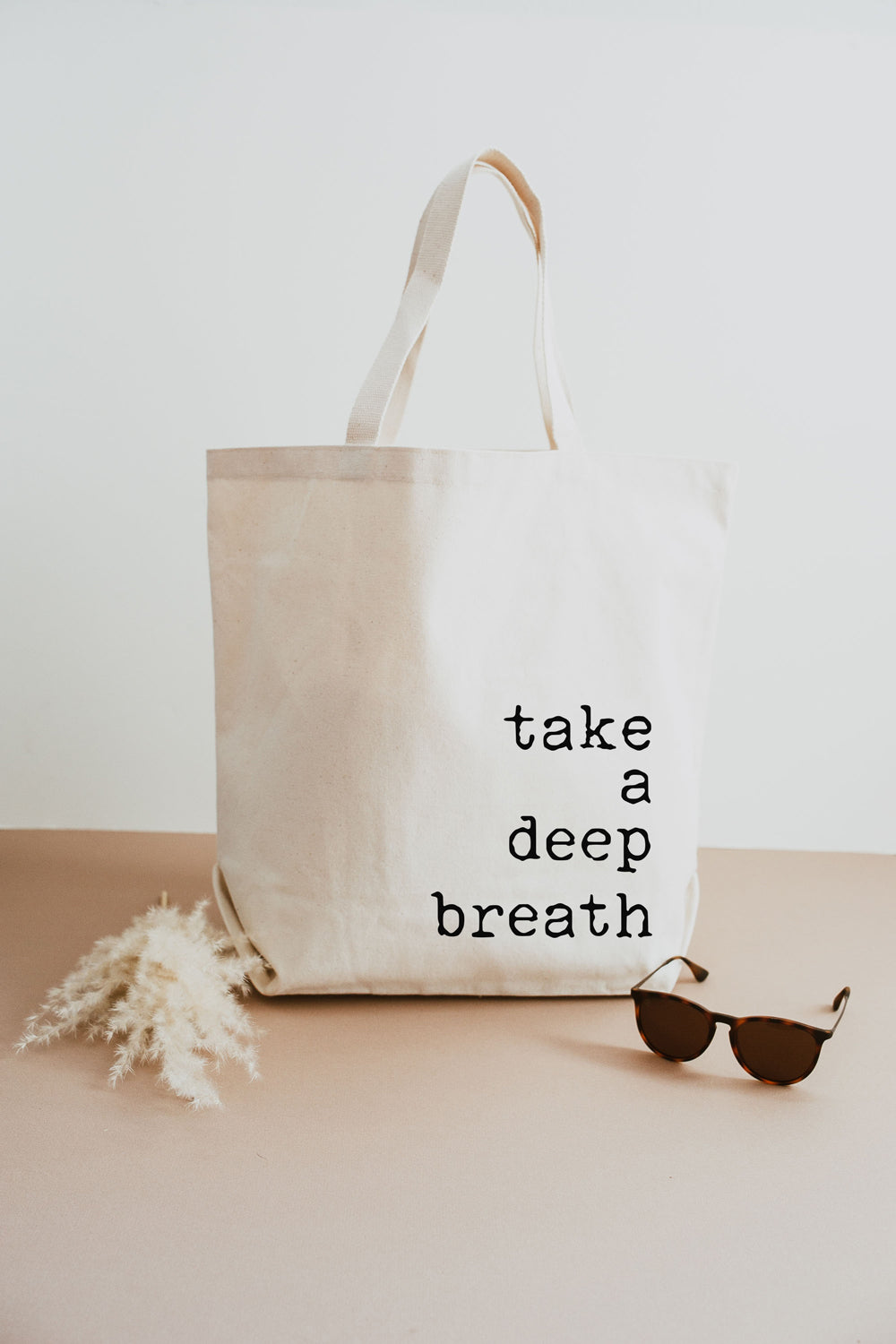 Take A Deep Breath Tote Bag