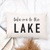 Take Me To The Lake Pillow