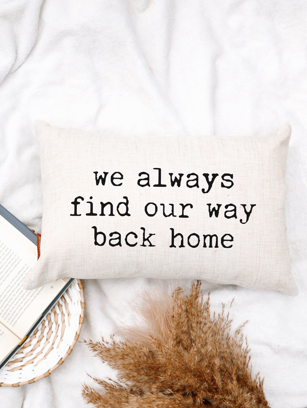 Find Our Way Back Home Pillow