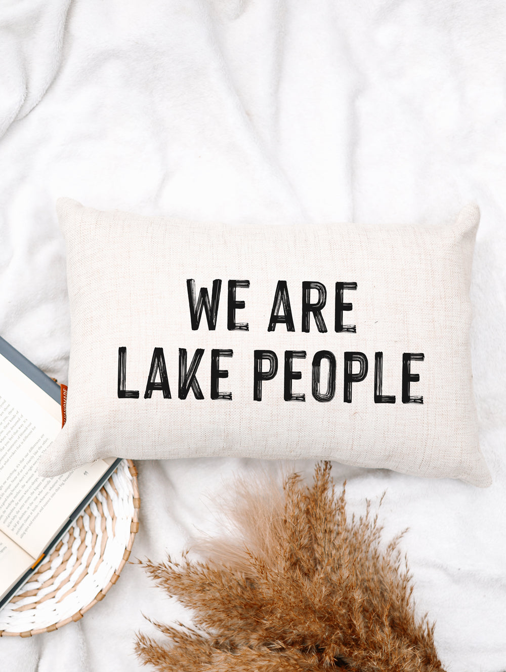 We Are Lake People Pillow