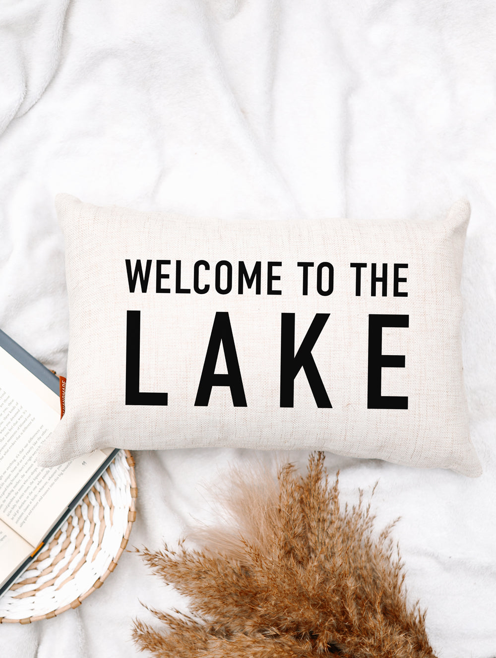 Welcome to the Lake Pillow