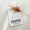 Custom Zip Code Kitchen Towel