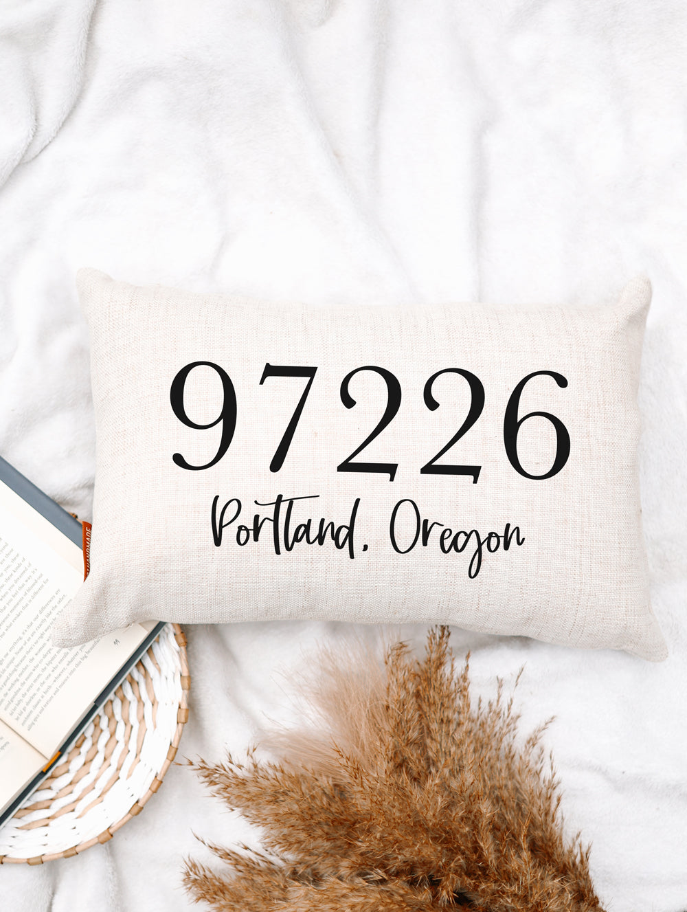 Modern Zip Code Pillow